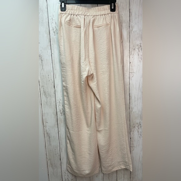 Faith and Joy, Cream Color Two piece- Shirt and pants Size Petite Small - Picture 12 of 16